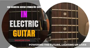 Can Acoustic Guitar Strings Work on Electric Guitars? Pros and Cons