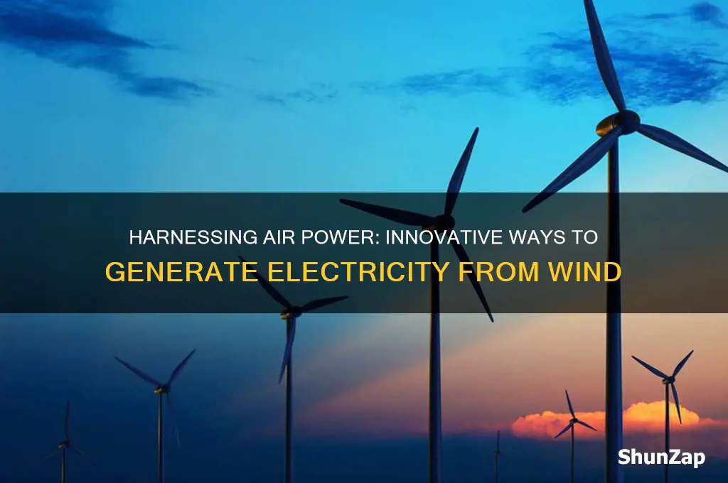 can air be used to generate electricity