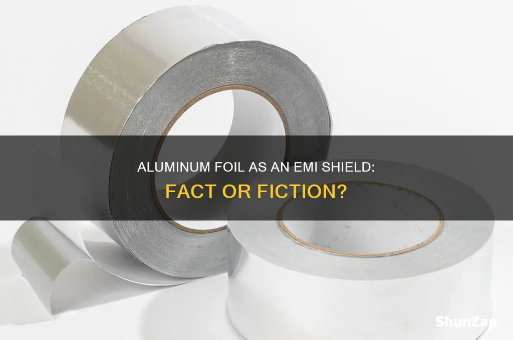 can aluminum foil be used to block electrical interference