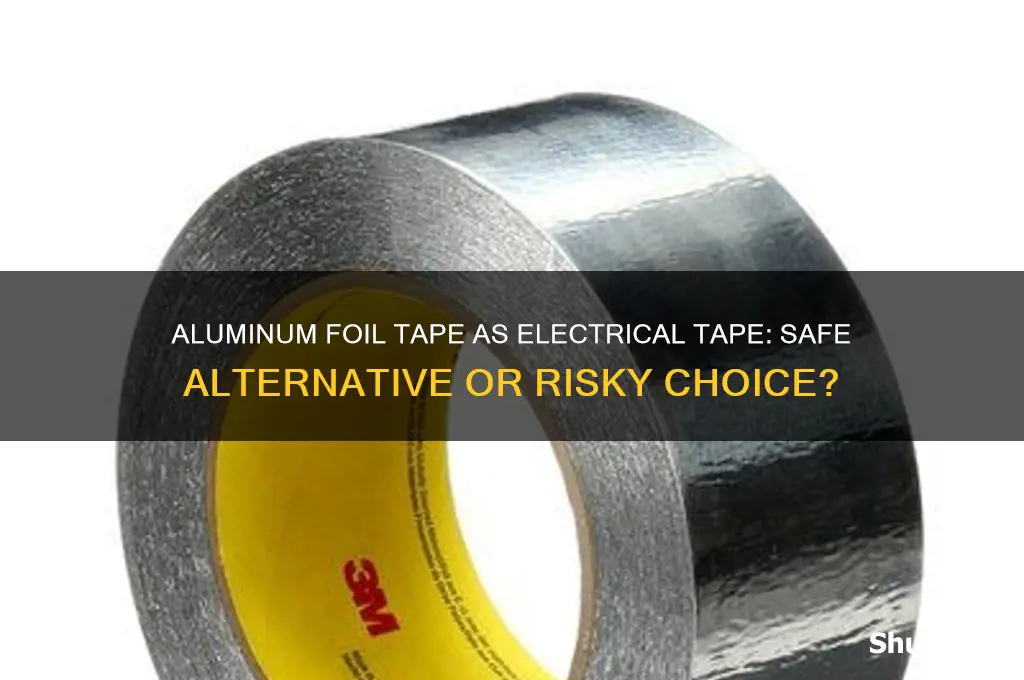 can aluminum foil tape be used for electrical tape