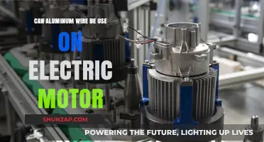 Can Aluminum Wire Safely Power Your Electric Motor? Find Out