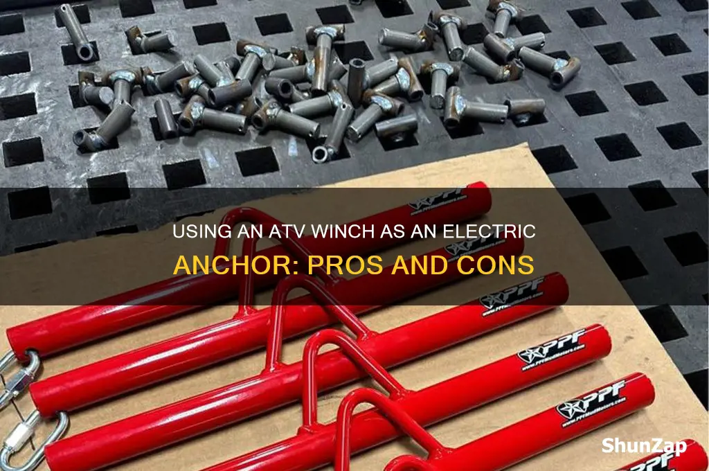 can an atv winch be used as an electric anchor