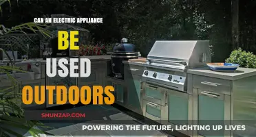 Using Electric Appliances Outdoors: Safety Tips and Best Practices