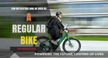 Can Electric Bikes Double as Regular Bikes? Exploring Dual Functionality