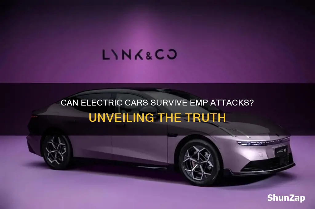 can an electric car be emp