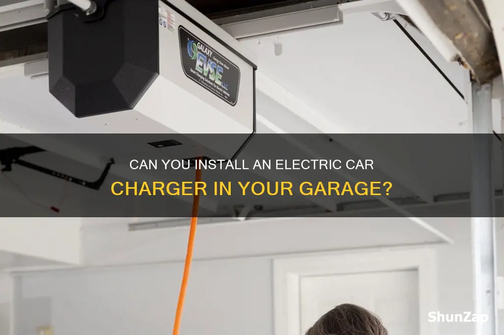 can an electric car charger be installed in a garage