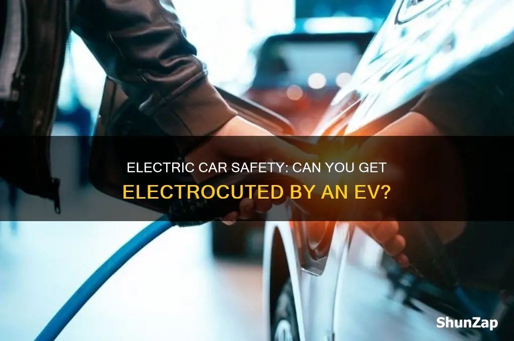 can an electric car electrocute you