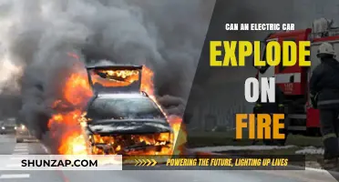 Electric Car Fire Risks: Can EVs Explode or Catch Fire?