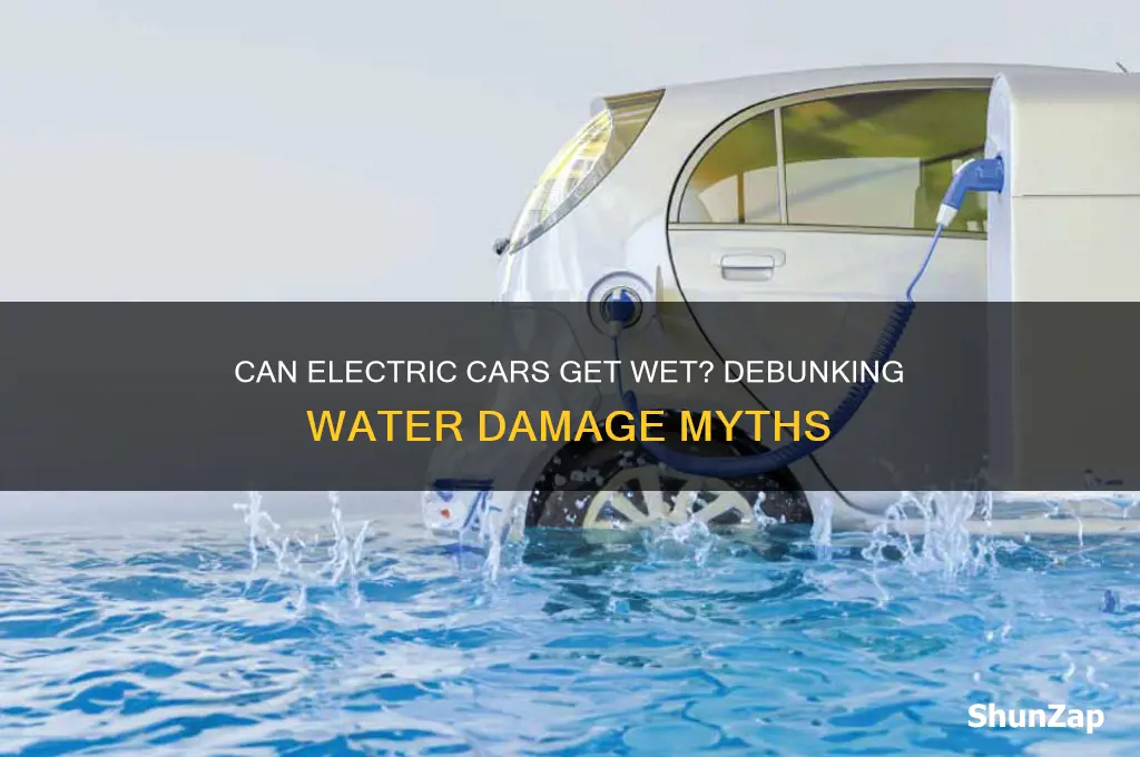can an electric car get wet