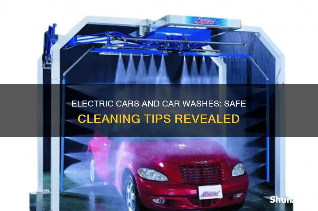 can an electric car go in a car wash