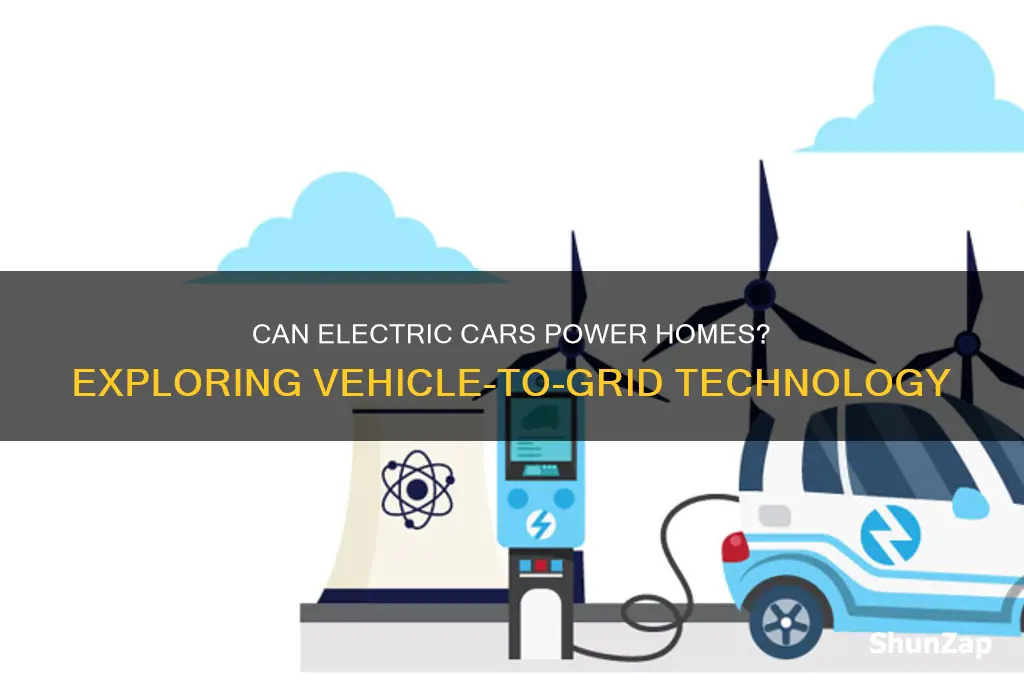 can an electric car power a house