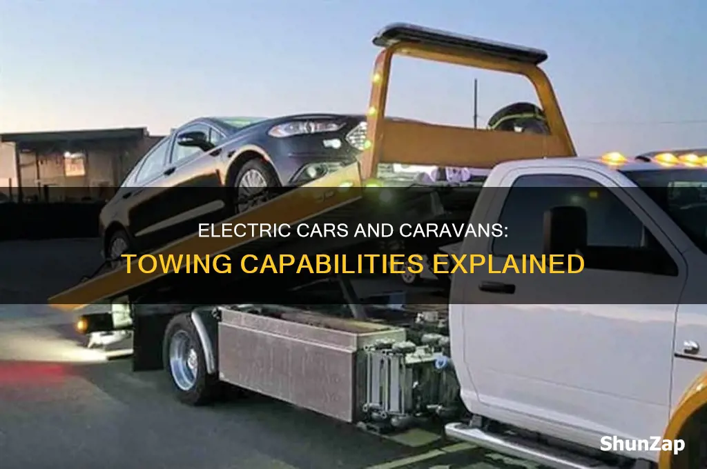 can an electric car pull a caravan