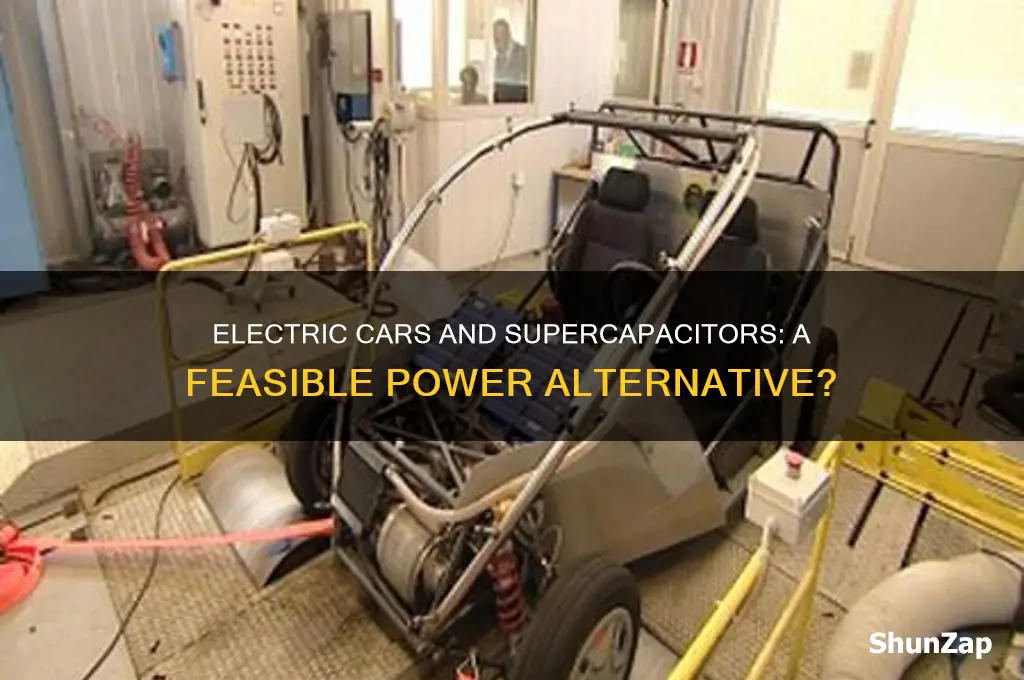 can an electric car run on supercapacitors