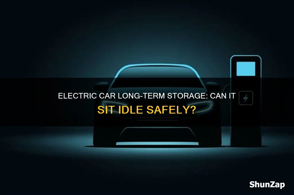 can an electric car sit for a long time