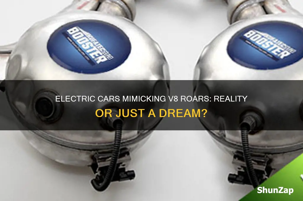 can an electric car sound like a v8