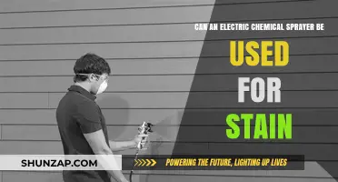 Using Electric Chemical Sprayers for Stain Application: Tips and Best Practices