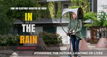 Riding Electric Scooters in the Rain: Safe or Risky?