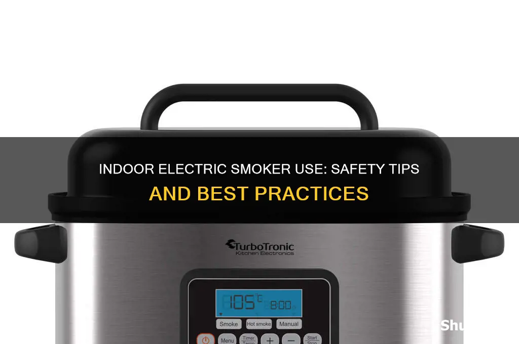 can an electric smoker be used indoors