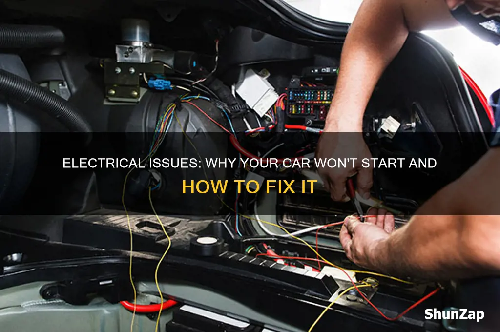can an electrical problem cause a car not to start