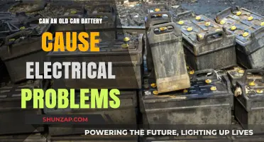 Old Car Battery: Hidden Cause of Electrical Issues in Vehicles?