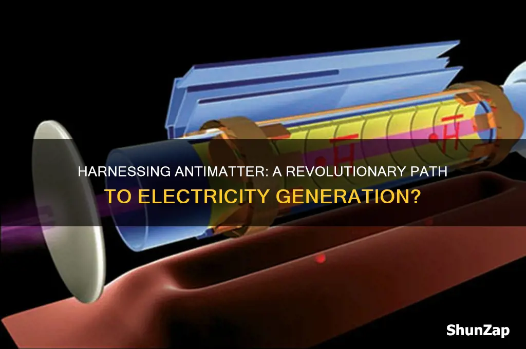 can antimatter be used to generate electricity