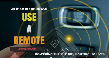 Can Any Car with Electric Locks Use a Remote?