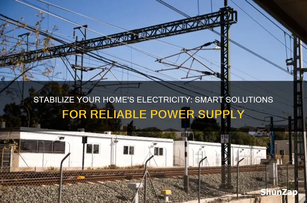 can be used to stabilize the electricity in house