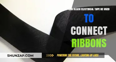 Using Black Electrical Tape to Connect Ribbons: Creative or Risky?
