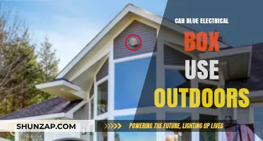 Outdoor Use of Blue Electrical Boxes: Safety and Durability Guide