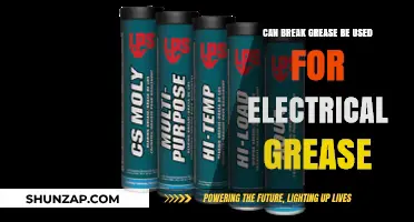 Can Break Grease Replace Electrical Grease? Uses and Limitations Explained