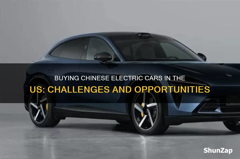 can but chinese electric car in us