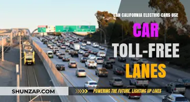 California Electric Cars: Toll-Free Lane Access Explained