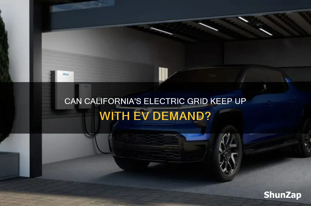 can california electric grid handle electric cars