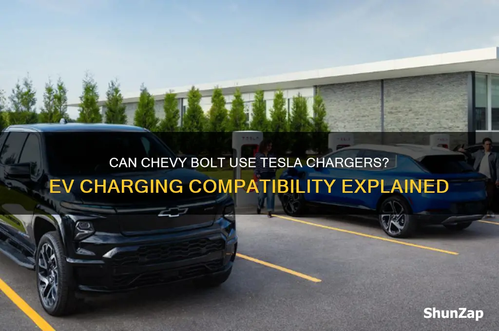 can chevy bolt electric vehicle use a tesla charger