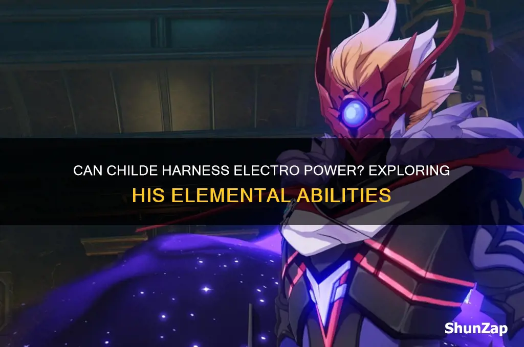can childe use electro
