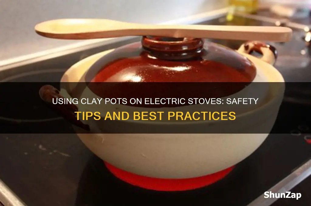 can clay pot be used on electric stove