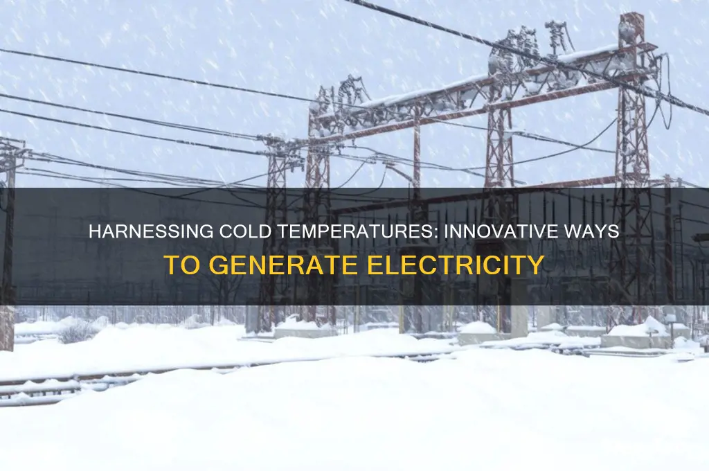 can cold be used to generate electricity