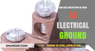 Using Cold Water Pipes as Electrical Ground: Safe or Risky?