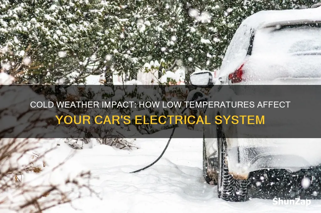 can cold weather affect cars electric system