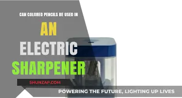 Using Colored Pencils in Electric Sharpeners: Tips and Best Practices