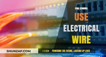 Can Electrical Wires Safely Transmit Communication Signals?