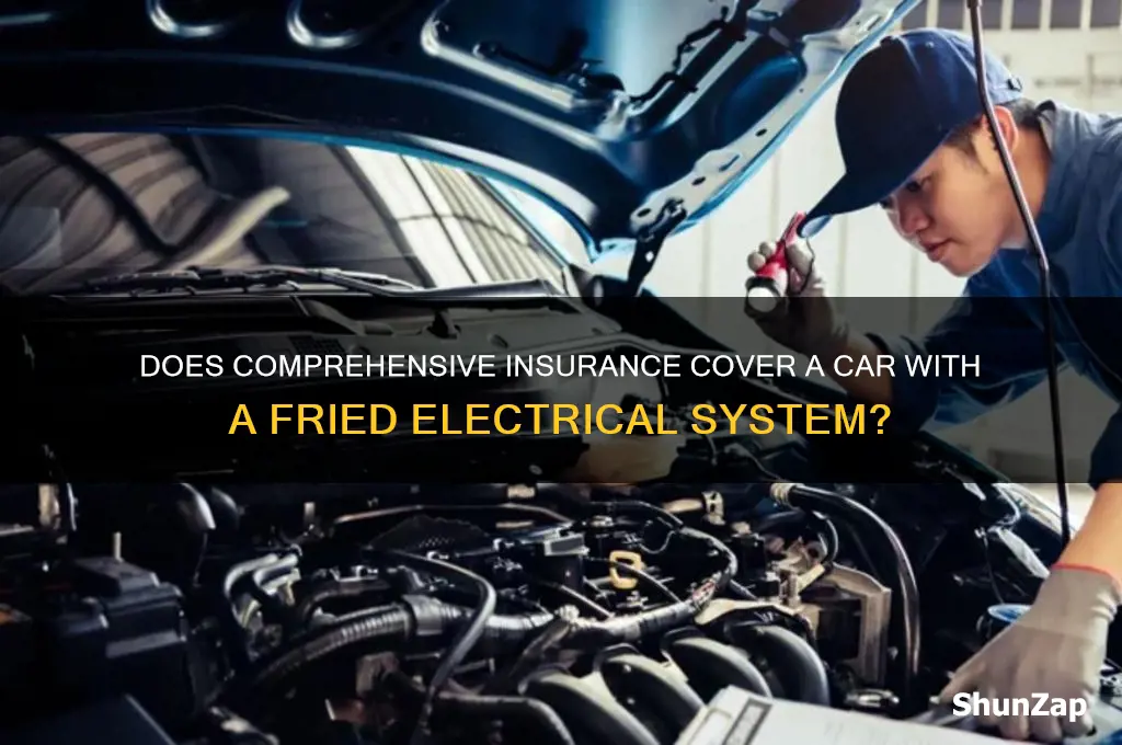 can coprehensive cover a car whos electrical system is fried