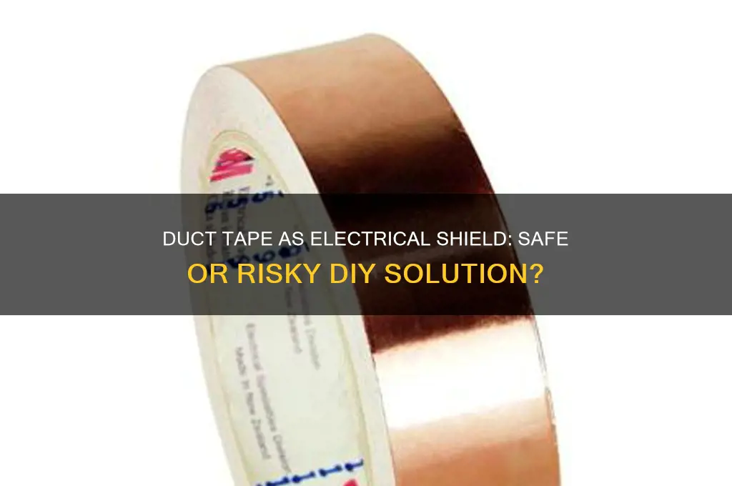 can duct tape be used as an electrical shield