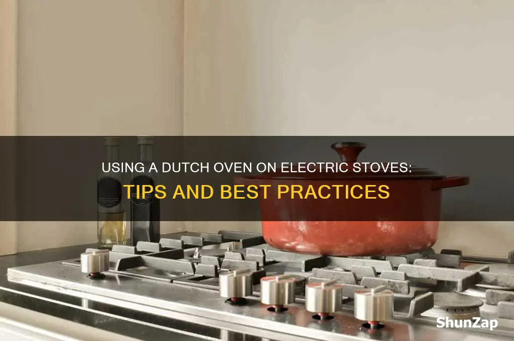 can dutch oven be used on electric stove