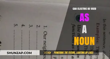 Electric as a Noun: Exploring Its Usage and Meaning in Modern Language