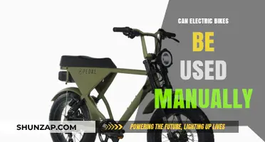Can Electric Bikes Be Used Manually? Exploring Pedal-Powered Options