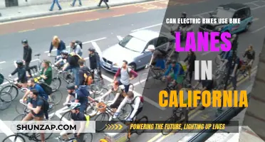 Can E-Bikes Use Bike Lanes in California? Legal Insights