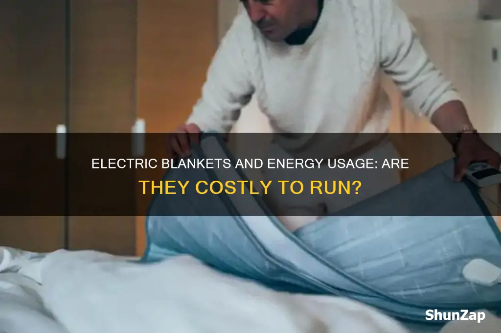 can electric blankets use a lot of electricity