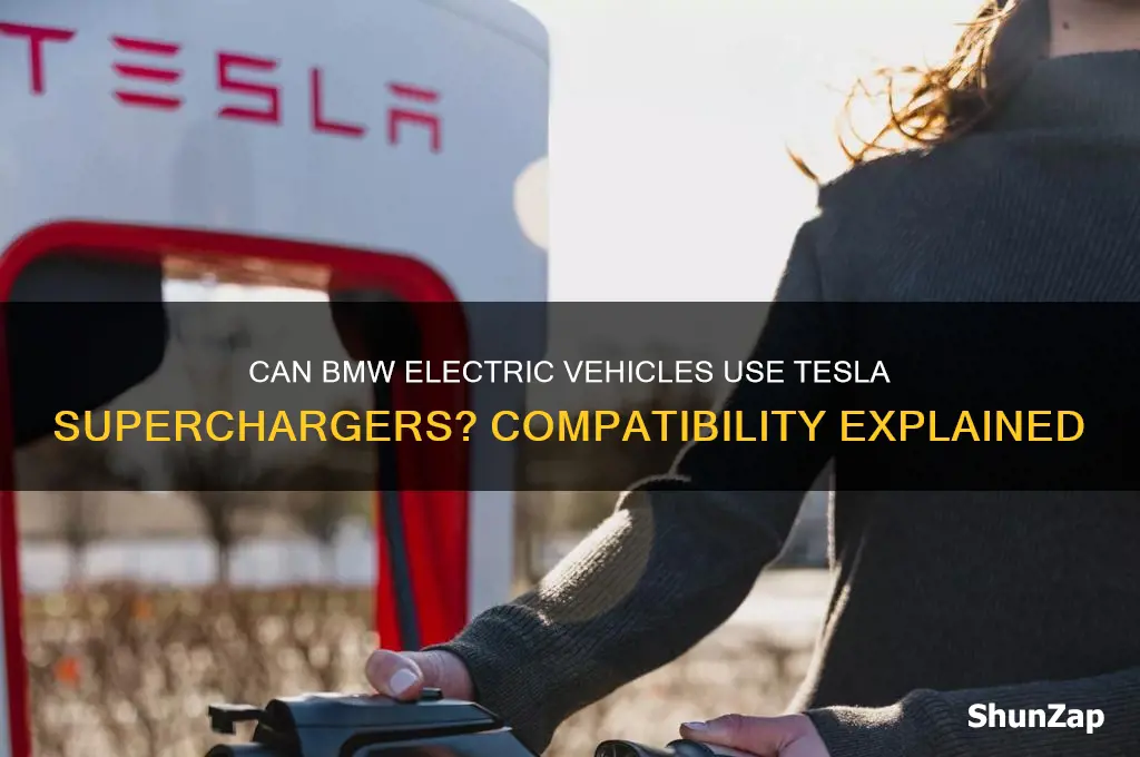 can electric bmw use tesla supercharger
