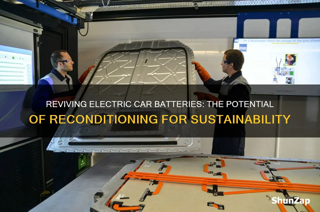 can electric car batteries be reconditioned